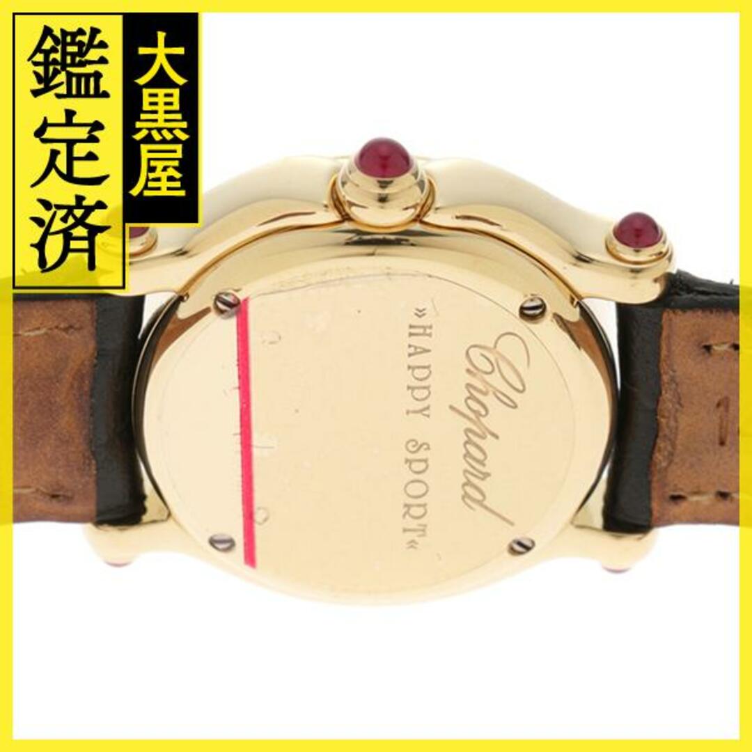 Chopard(ショパール)のショパール ハッピースポーツ 27/6149-21 ゴールド  【200】 レディースのファッション小物(腕時計)の商品写真