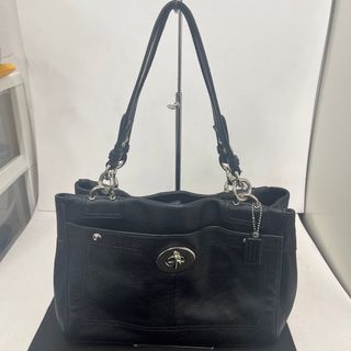 コーチ(COACH)の今だけ20%OFF coach コーチ バッグ ハンド ショルダー ブラック(ハンドバッグ)