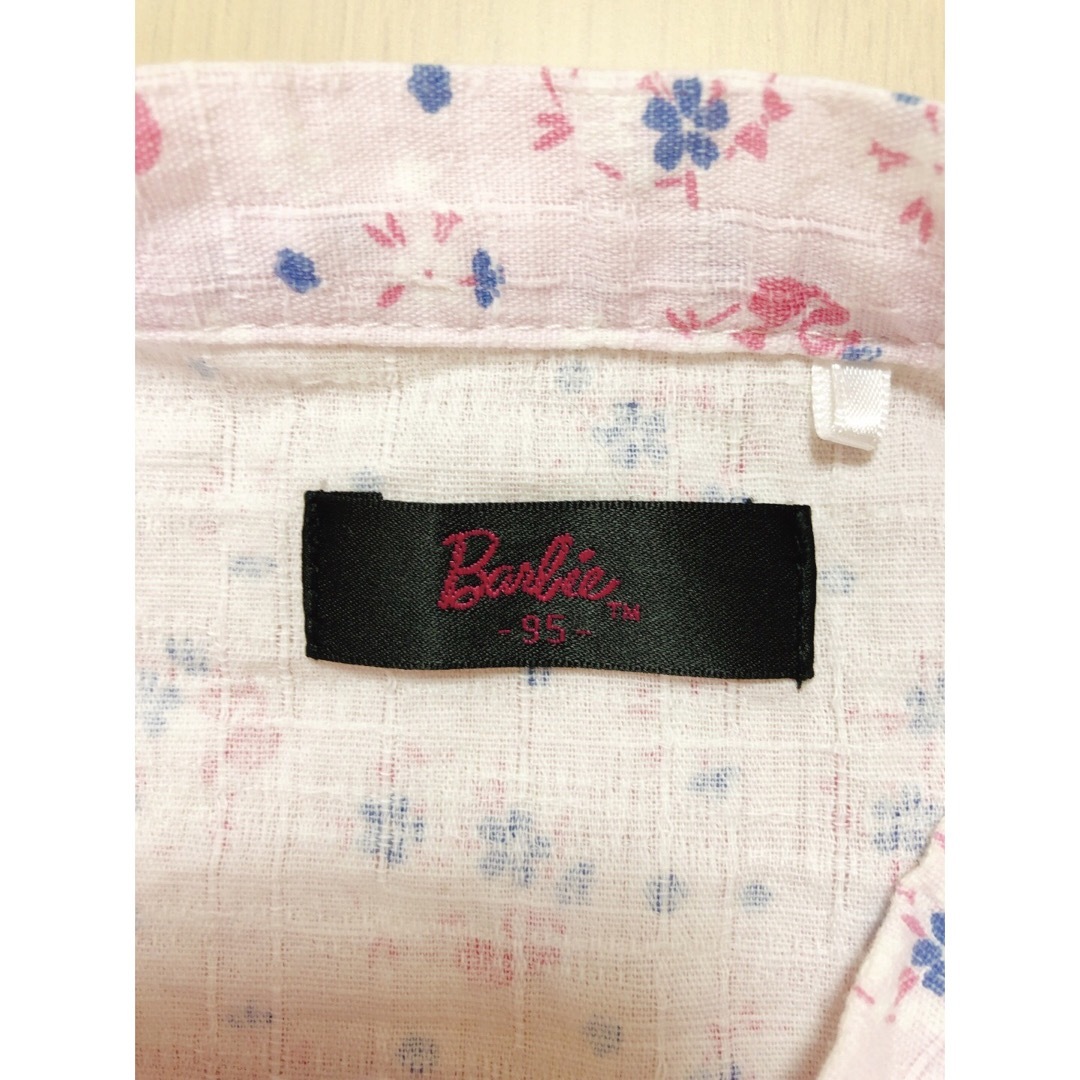 Barbie(バービー)のBarbie 甚平 95cm バービー 夏祭り お祭り キッズ/ベビー/マタニティのキッズ服女の子用(90cm~)(甚平/浴衣)の商品写真