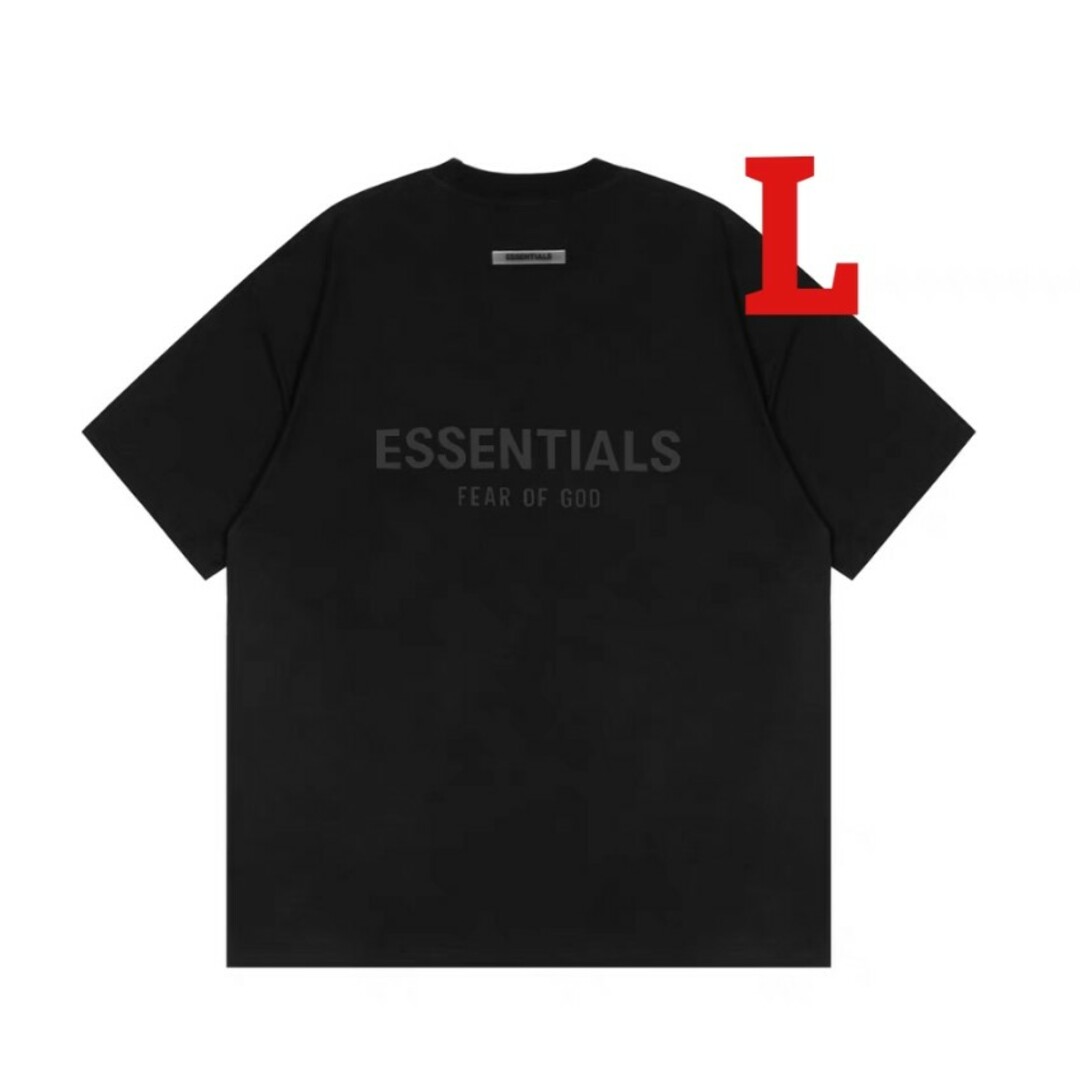 新品 FOG ESSENTIALS  エッセンシャルズ バックロゴ Tシャツ 黒