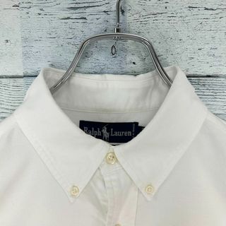 Ralph Lauren - 【希少】ラルフローレン 刺繍ロゴ オックスフォード