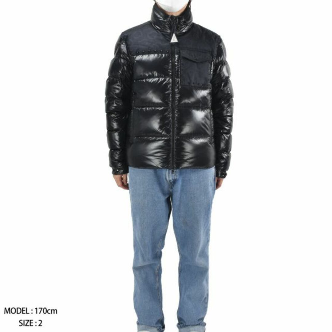 MONCLER - 【BLACK】モンクレール MONCLER ダウンジャケット メンズ
