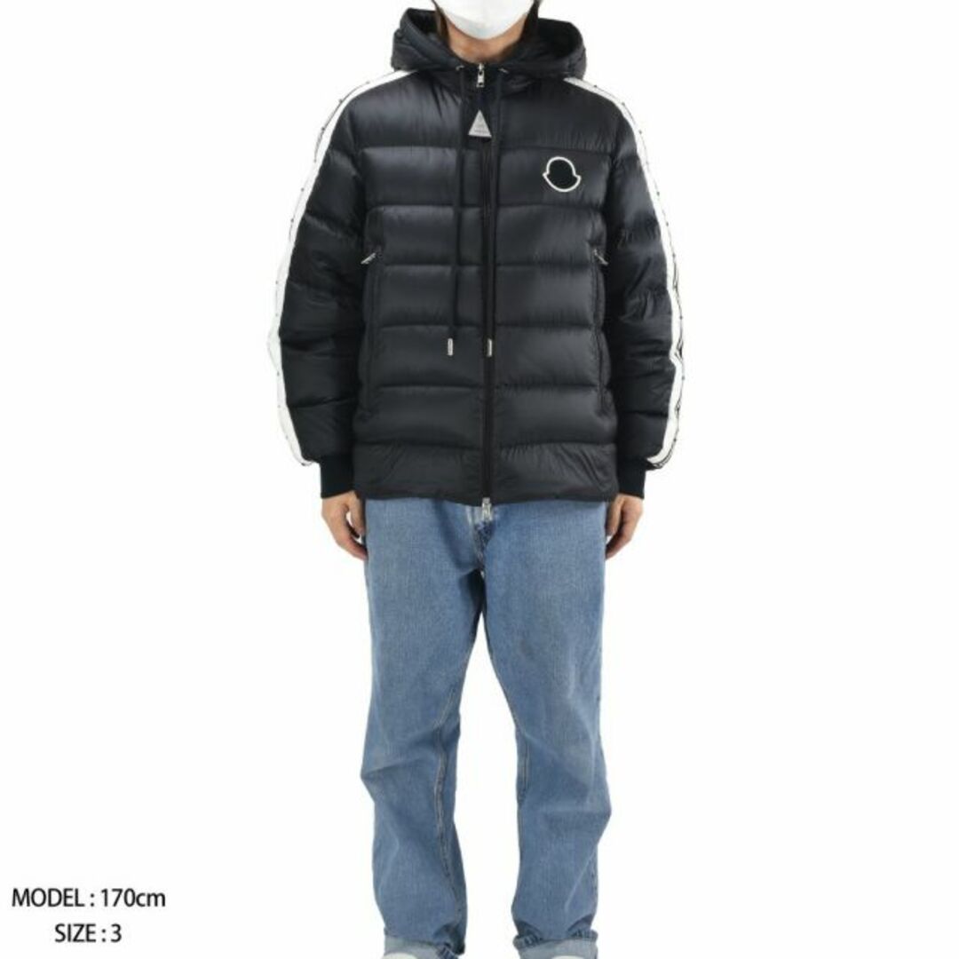 MONCLER - 【BLACK】モンクレール MONCLER ダウンジャケット メンズ