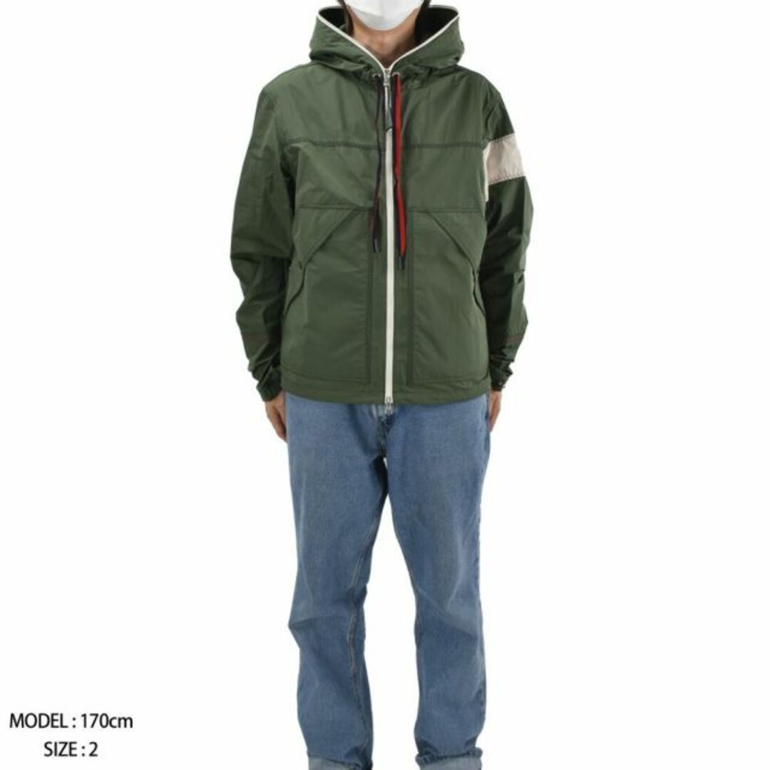 MONCLER - 【GREEN】モンクレール MONCLER ウインドブレーカー メンズ