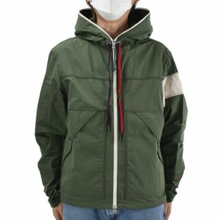 モンクレール(MONCLER)の【GREEN】モンクレール MONCLER ウインドブレーカー メンズ ジャケット マウンテンパーカー モスグリーン FUJIO GIUBBOTTO【送料無料】(ダウンジャケット)