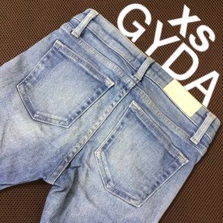 ジェイダ(GYDA)の【日本製】 GYDA デニム XS ジェイダ ホワイトステッチ ストレッチ有(デニム/ジーンズ)