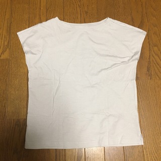 ムジルシリョウヒン(MUJI (無印良品))の無印良品 フレンチスリーブT グレージュ XS(Tシャツ(半袖/袖なし))
