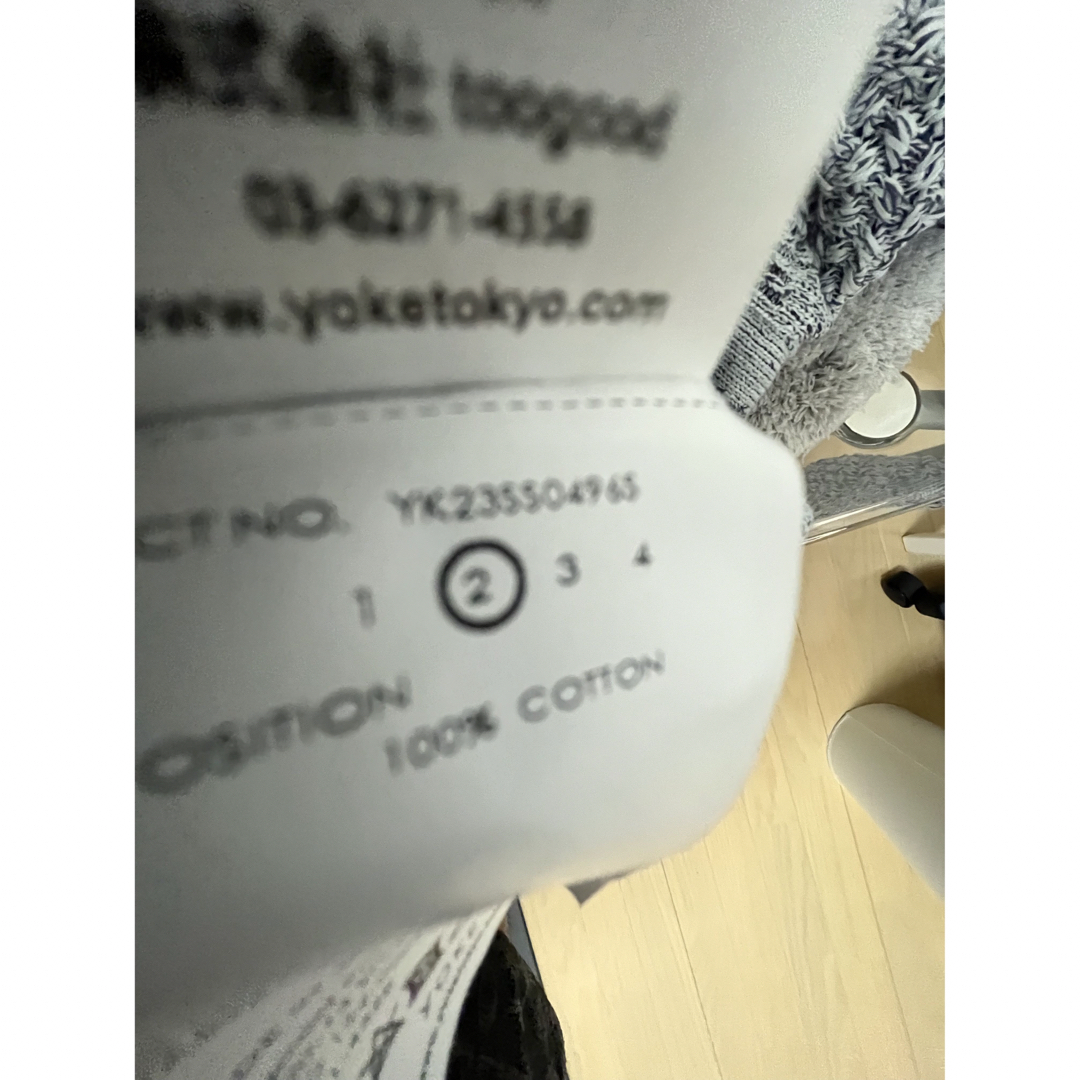 YOKE(ヨーク)のYOKE 22SS MESHED KNIT CARDIGAN  メンズのトップス(ニット/セーター)の商品写真
