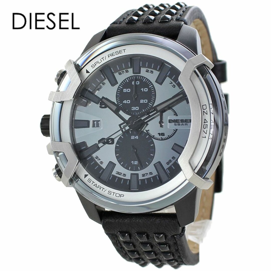 DIESEL - ディーゼル 時計 かっこいい 腕時計 メンズ 左利き 左手 文字
