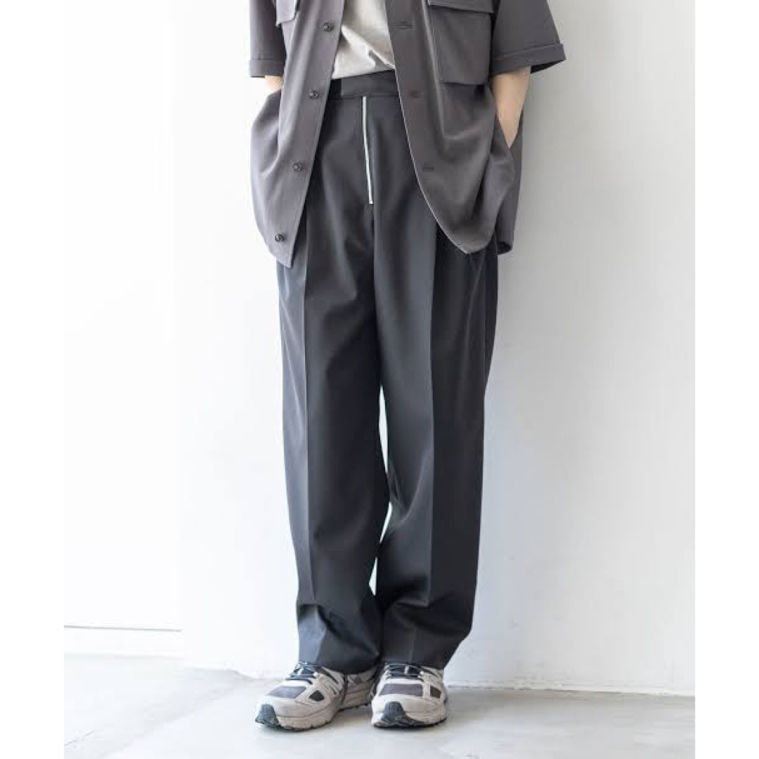 stein   Stein EX WIDE TAPERED BARE ZIP TROUSERSの通販 by Rimu's