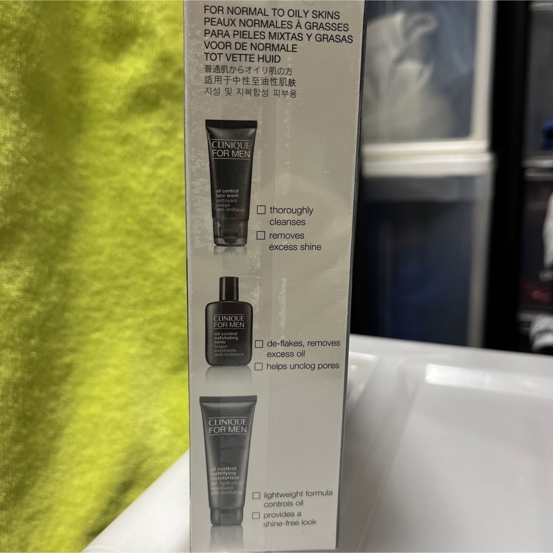 CLINIQUE FOR MEN  オイルコントロールフェースウォッシュ 3個