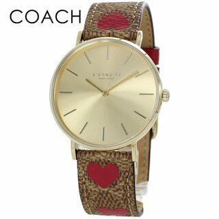 コーチ(COACH)のコーチ 腕時計 レディース ペリー ハート 実用的 かわいい ギフト おしゃれ (腕時計)
