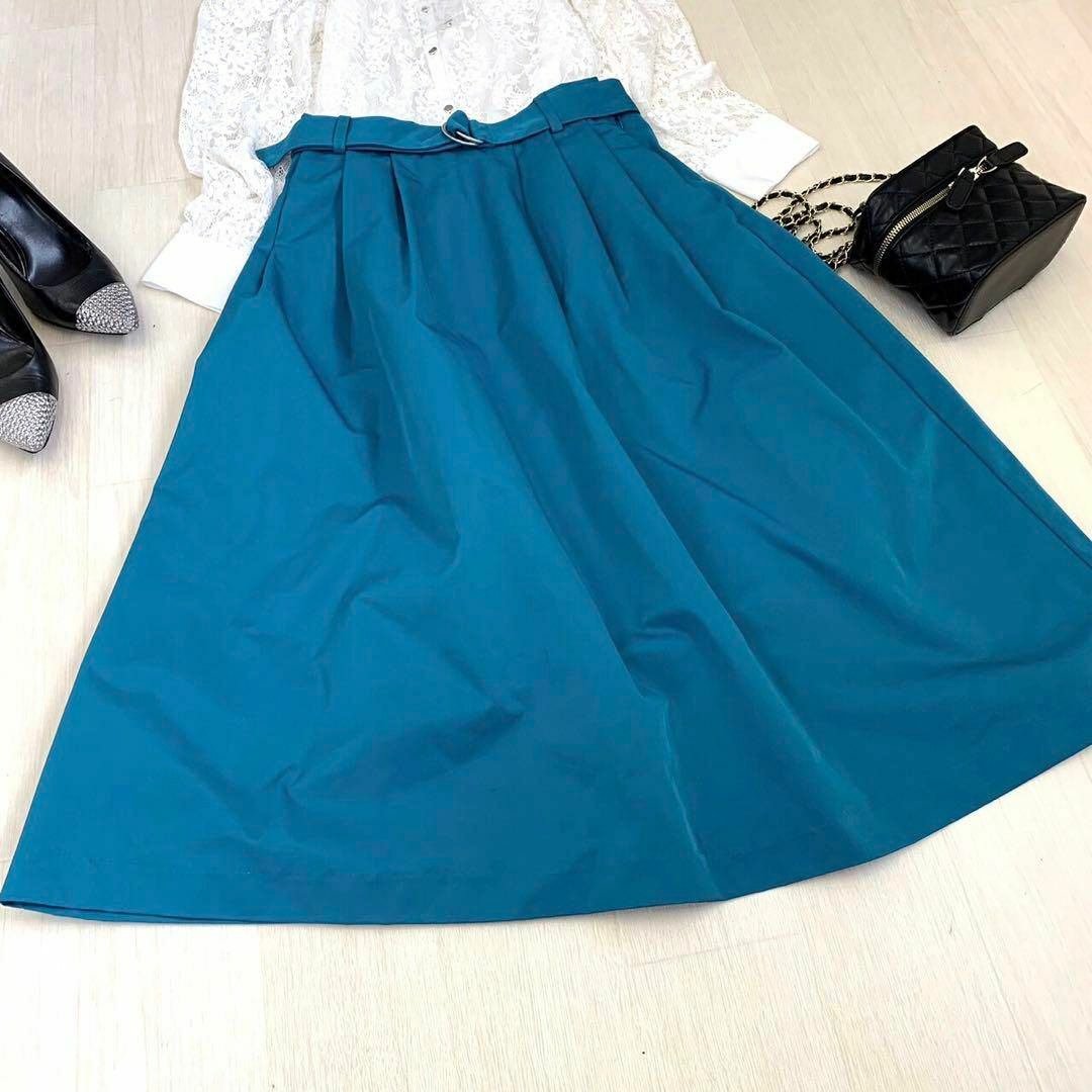 Techichi(テチチ)のTe chichi ベルト付きロングスカート　size M レディースのスカート(ロングスカート)の商品写真