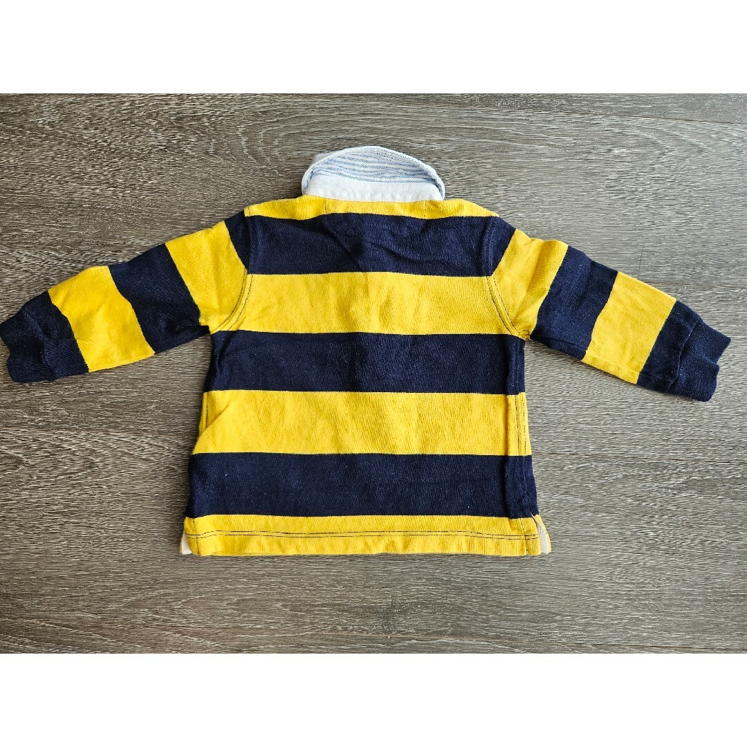 POLO RALPH LAUREN(ポロラルフローレン)のラルフローレン　ラガーシャツ　6M 70cm キッズ/ベビー/マタニティのベビー服(~85cm)(シャツ/カットソー)の商品写真