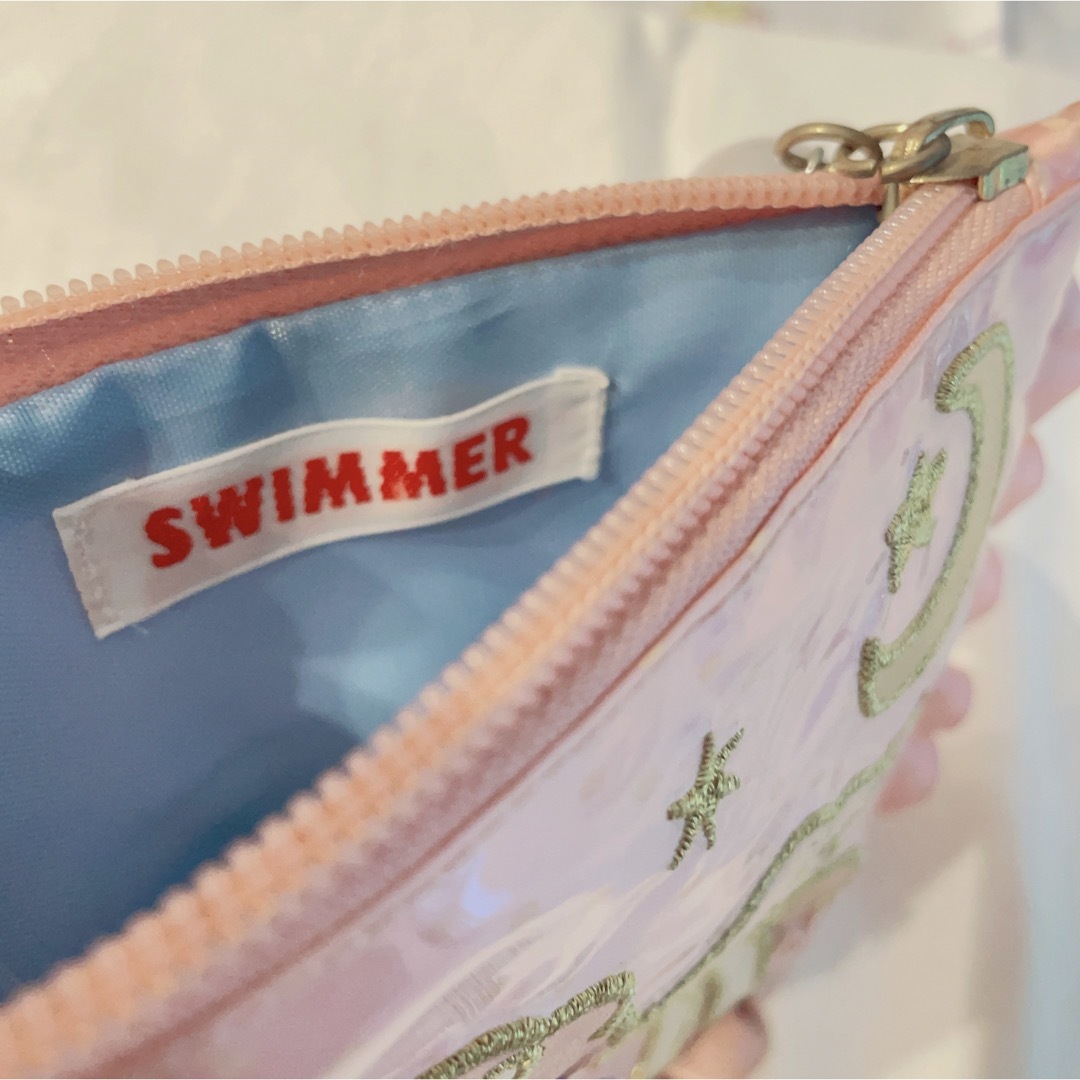 SWIMMER(スイマー)のスイマー　ティッシュケースポーチ　ユニコーン エンタメ/ホビーのおもちゃ/ぬいぐるみ(キャラクターグッズ)の商品写真