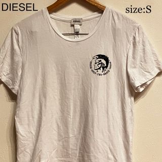 ディーゼル(DIESEL)の【複数割】ディーゼル　DIESEL 半袖Tシャツ　胸ワンポイント　白　Sサイズ(Tシャツ/カットソー(半袖/袖なし))