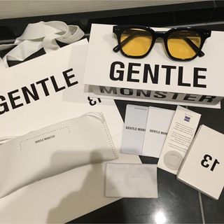 ビッグバン(BIGBANG)のGentle Monster ジェントルモンスター south side 黄色(サングラス/メガネ)