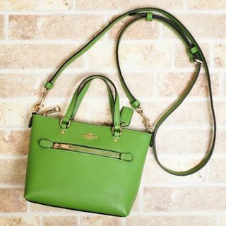 コーチ(COACH) ミニバッグ ショルダーバッグ(レディース)(グリーン