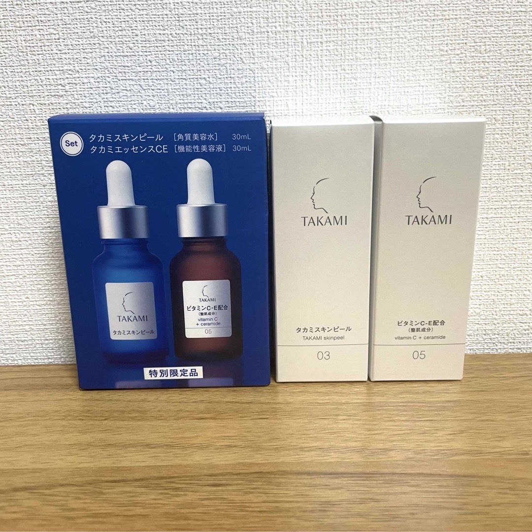 TAKAMI(タカミ)の【新品】　タカミスキンピール　タカミエッセンスCE　30ml セット コスメ/美容のスキンケア/基礎化粧品(美容液)の商品写真