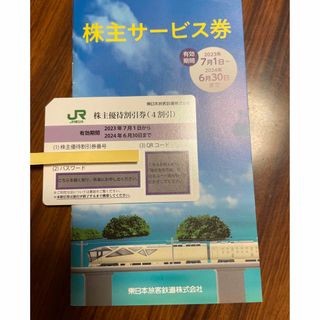 ジェイアール(JR)のJR東日本 株主優待券(その他)