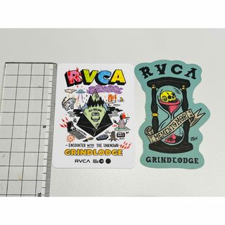 RVCA - RVCA ルーカ プリントステッカー ルカ 非売品 シール ロゴ T