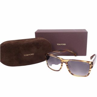 トムフォード(TOM FORD)の極美品 トムフォード TOM FORD サングラス アイウェア Mason TF445-F カラーレンズ メンズ 59□17-140 ブラウン(サングラス/メガネ)