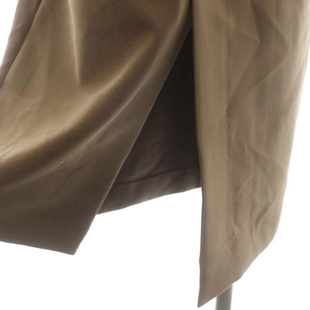 Noble(ノーブル)のノーブル ショルダーストラップサロペットスカート ロング タイト 40 茶色 レディースのスカート(ロングスカート)の商品写真