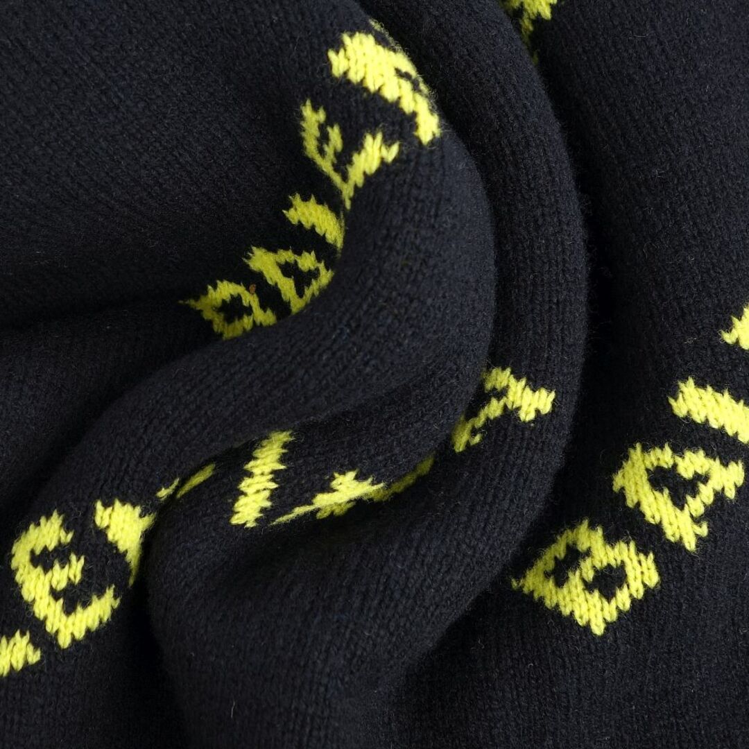 美品 バレンシアガ BALENCIAGA ニット セーター ALLOVER LOGO 美品 バレンシアガ BALENCIAGA ニット セーター ALLOVER LOGO