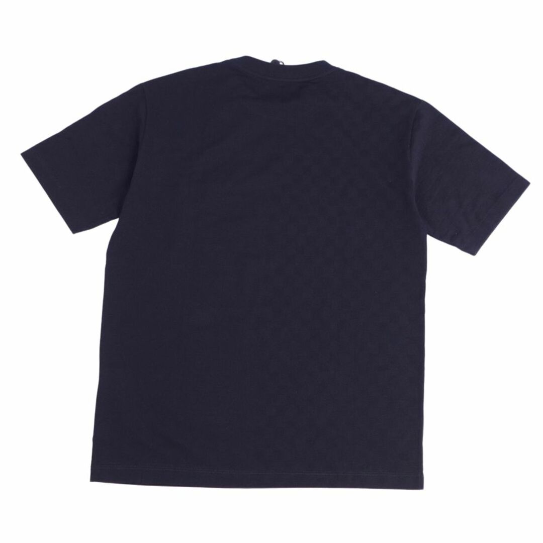 未使用 ルイヴィトン LOUIS VUITTON Tシャツ ハーフダミエポケット 22AW カットソー ダミエ コットン トップス メンズ イタリア製 L ネイビー 2