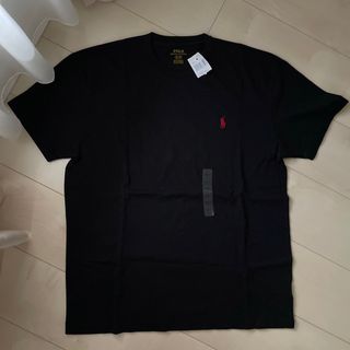 ポロラルフローレン(POLO RALPH LAUREN)のラルフローレン  ブラック　Tシャツ　メンズ　丸首(Tシャツ/カットソー(半袖/袖なし))