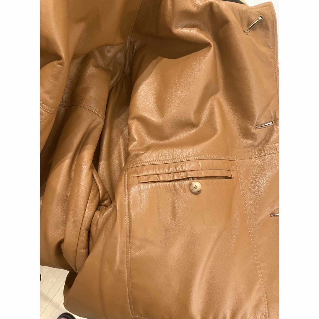 Hermes(エルメス)のHERMES agneau lambskin anino メンズのジャケット/アウター(レザージャケット)の商品写真