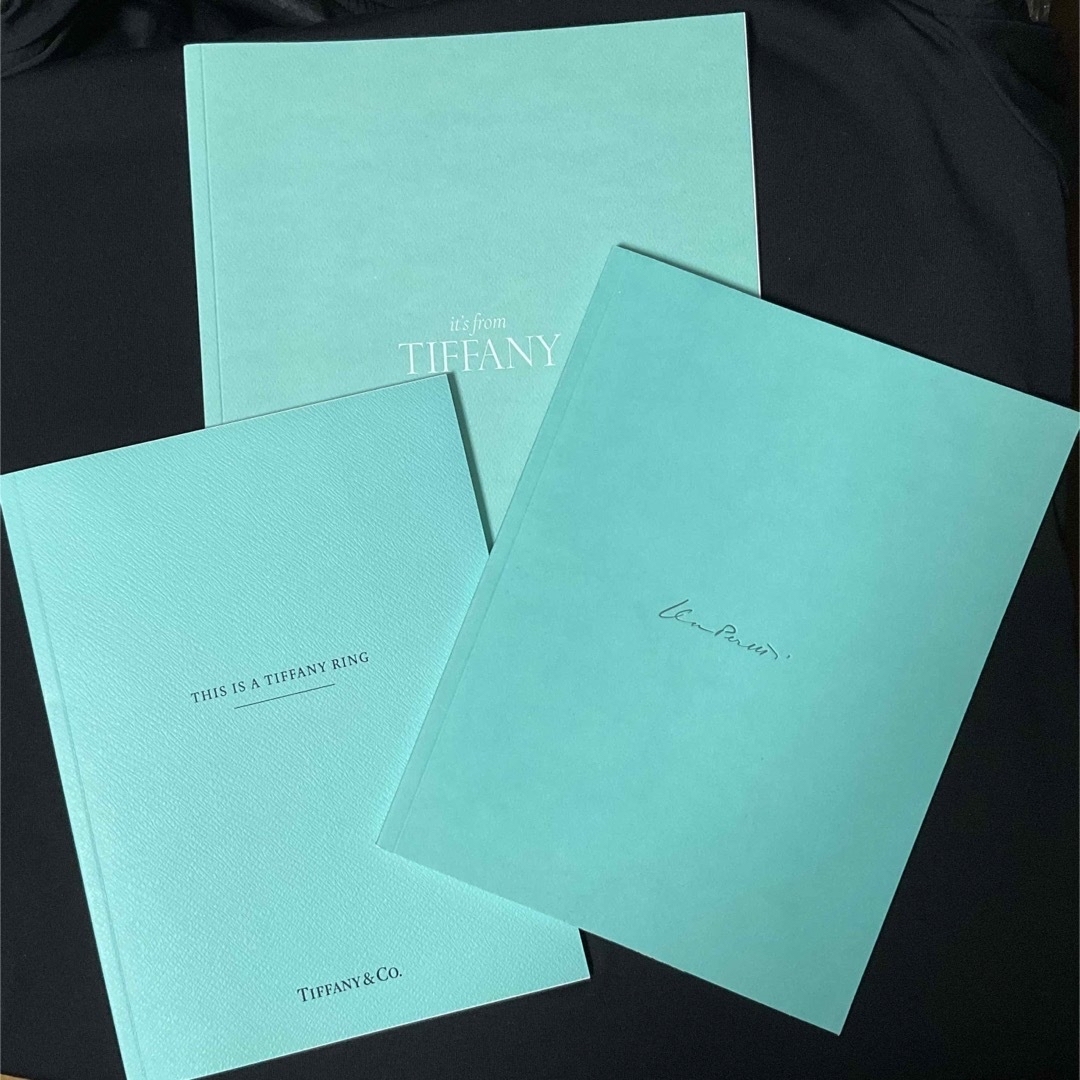 Tiffany & Co.(ティファニー)のTiffany 非売品 冊子 カタログ 3冊 エンタメ/ホビーのコレクション(印刷物)の商品写真