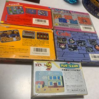 ファミリーコンピュータ - ファミコン ソフト パックランド等5種セット