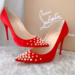 クリスチャンルブタン(Christian Louboutin)のクリスチャンルブタン　ハイヒール　パンプス　サンダル　スタッズ　シューズ(ハイヒール/パンプス)