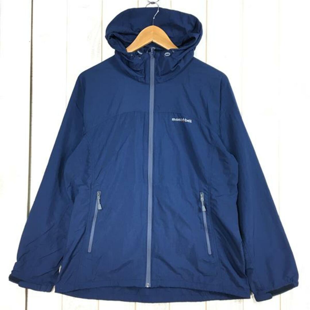 WOMENs XL モンベル OD パーカ ウィメンズ ウィンドシェル ジャケット フーディ MONTBELL 1103246 ネイビー系 |  フリマアプリ ラクマ