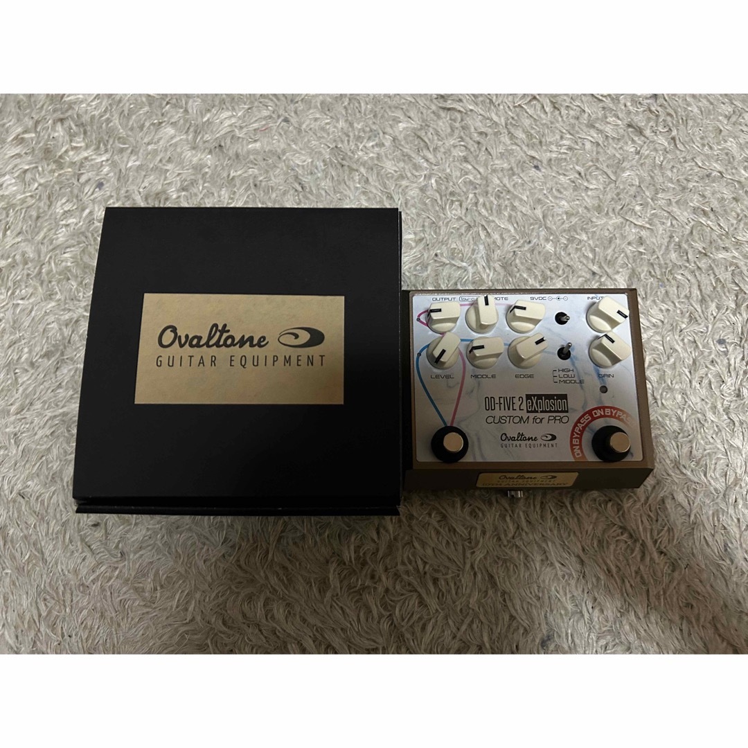 [美品] Ovaltone OD-FIVE 2 eXplosion CUSTOM 楽器のギター(エフェクター)の商品写真