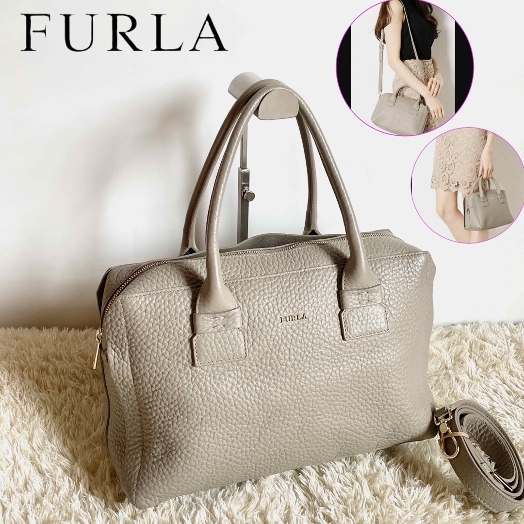 専用品✨FURLA フルラ パイパー 2way ショルダーバッグ ブラック