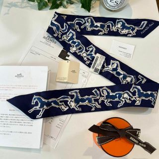 Hermes - 新品 HERMES エルメス ツイリー 自由の馬 シルクスカーフ