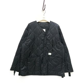 ダブルタップス(W)taps)のWTAPS ダブルタップス 品番192BRDT-JKM05 19AW WLJ JACKET NYLON RIPSTOP キルティング ジャケット ブラック サイズ4 正規品 / 31711(その他)