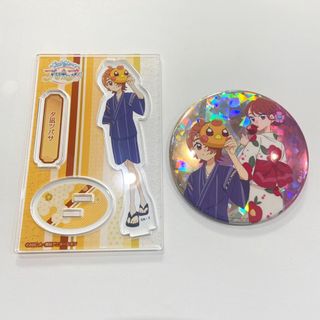 プリキュア 浴衣 アクリルスタンド 缶バッジの通販 by くまのこ｜ラクマ