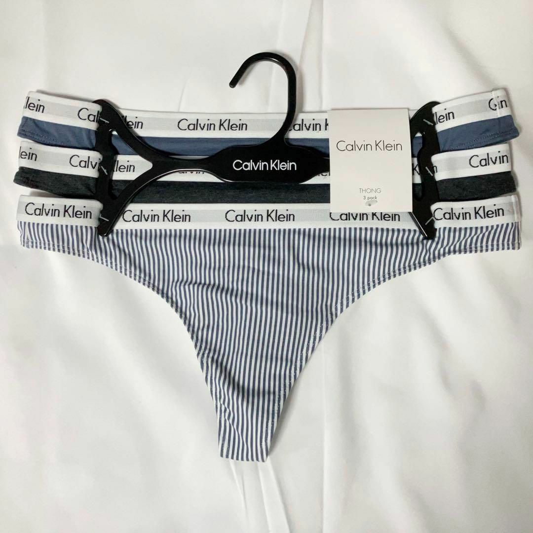 新品タグ付き★ Calvin Klein カルバンクライン　Tバック　３枚　S