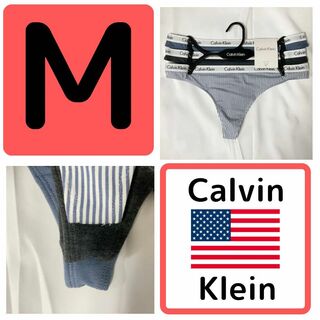 カルバンクライン(Calvin Klein)の【新品】カルバンクライン ck Tバック 3枚セット M レア 下着 USA(ショーツ)