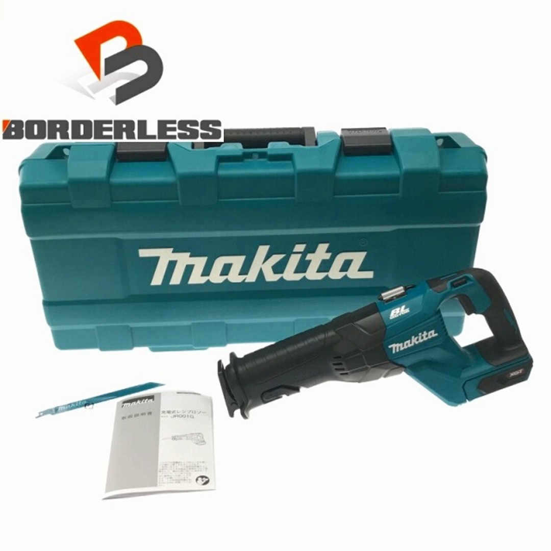 ☆未使用品☆makita マキタ 40Vmax 充電式レシプロソー JR001GZK 本体+ケース コードレス セーバーソー セーバソー 多目的用 切断機 76368