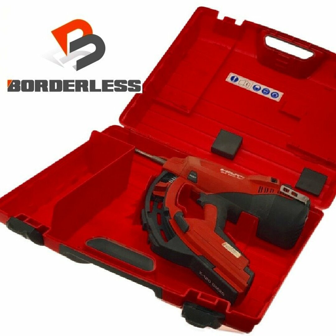 ☆中古品☆ HILTI ヒルティ ガス式鋲打機 GX120-ME ケース付き ガス式 ...