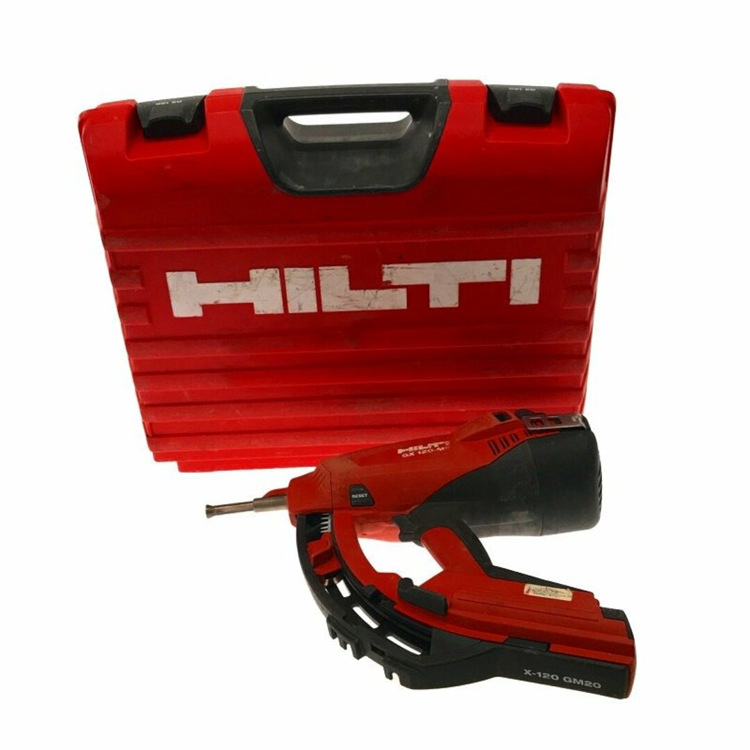 ☆中古品☆ HILTI ヒルティ ガス式鋲打機 GX120-ME ケース付き ガス式 