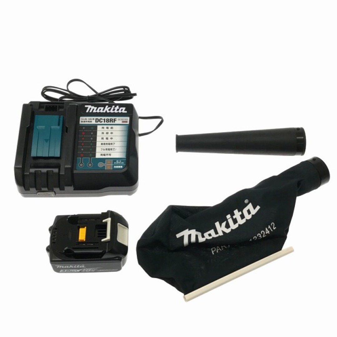 Makita ☆未使用品☆ makita マキタ 18V 充電式ブロワ UB185DRF バッテリー1個(18V 3.0Ah)ノズル+充電器  76509の通販 by 工具販売専門店Borderless(ラクマ店)｜マキタならラクマ