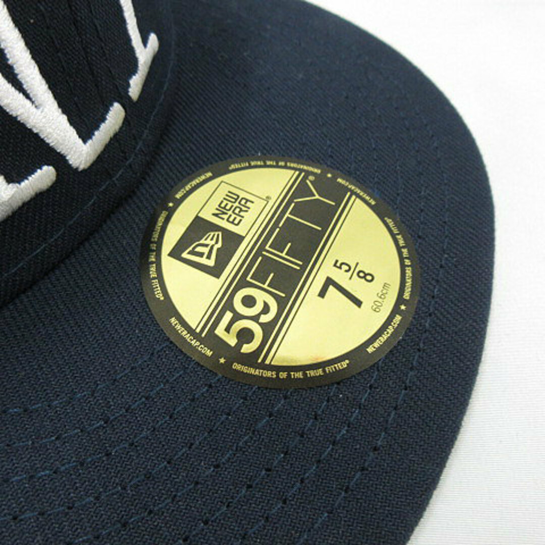 STUSSY(ステューシー)のSTUSSY NY NEW ERA CAP ニューエラ キャップ 7 5/8  メンズの帽子(その他)の商品写真