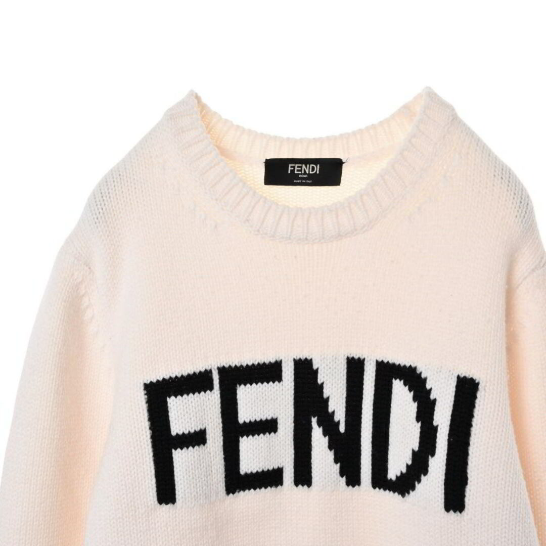 FENDI ロゴ ウール プルオーバー ニット