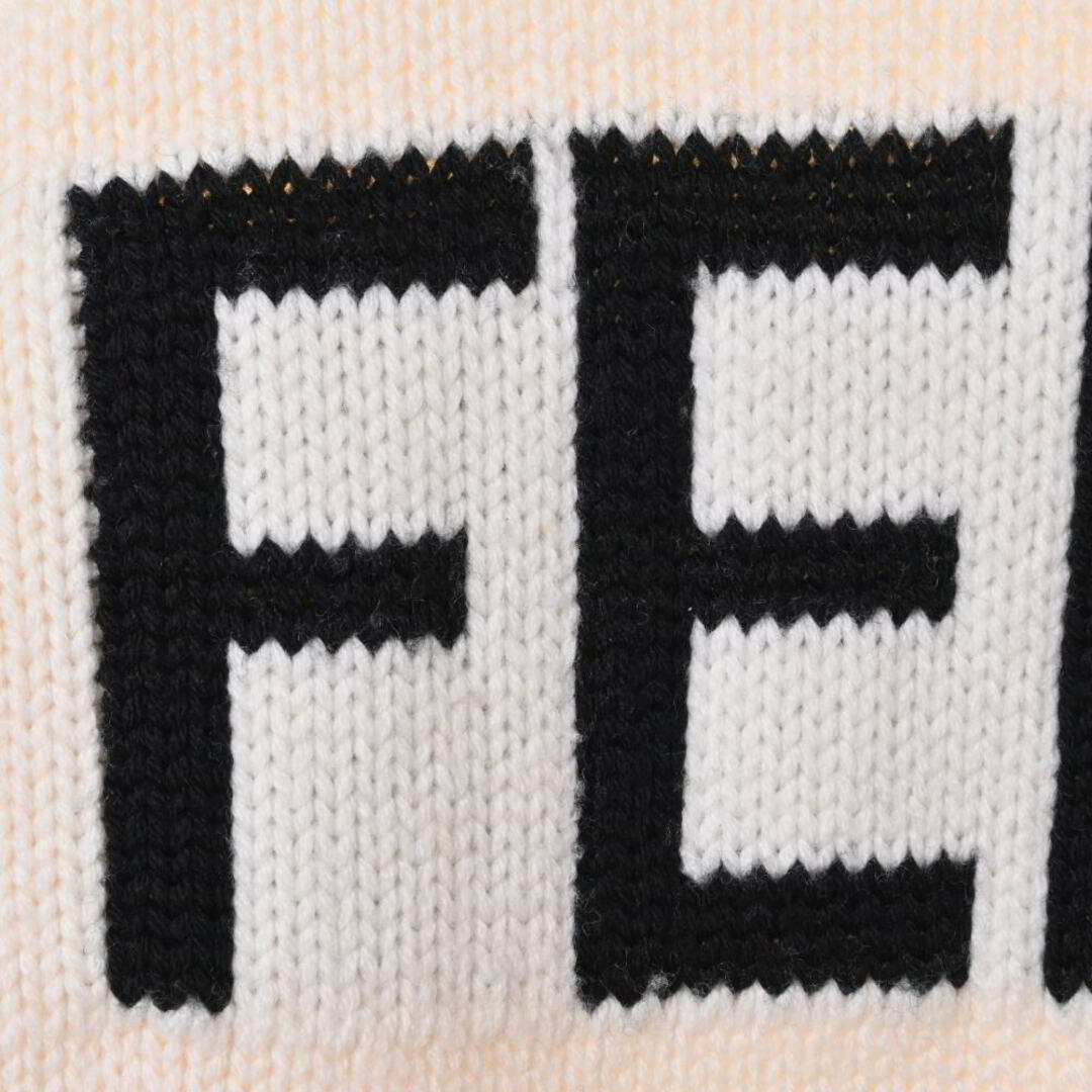FENDI(フェンディ)のFENDI ロゴ ウール プルオーバー ニット メンズのトップス(ニット/セーター)の商品写真