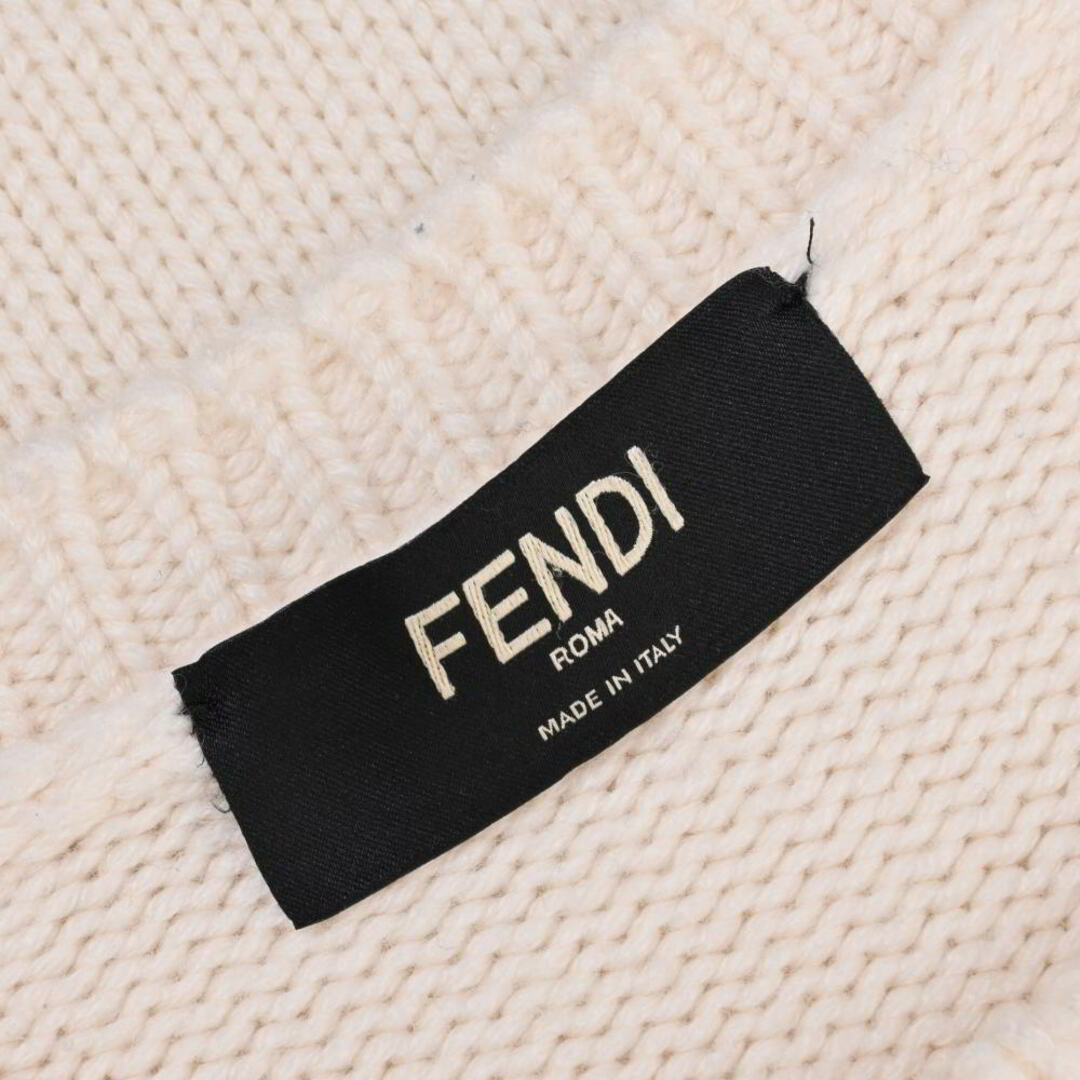 FENDI(フェンディ)のFENDI ロゴ ウール プルオーバー ニット メンズのトップス(ニット/セーター)の商品写真